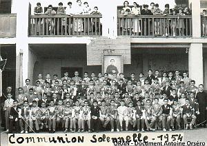 Oran- SDV- 7076- COMMUNION SOLENNELLE 1954 
